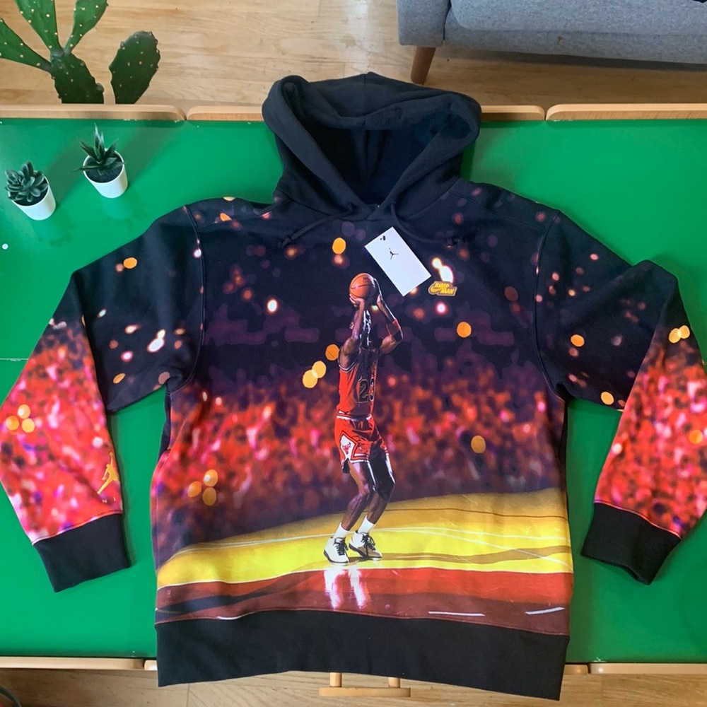 Jordan all over print hoodie